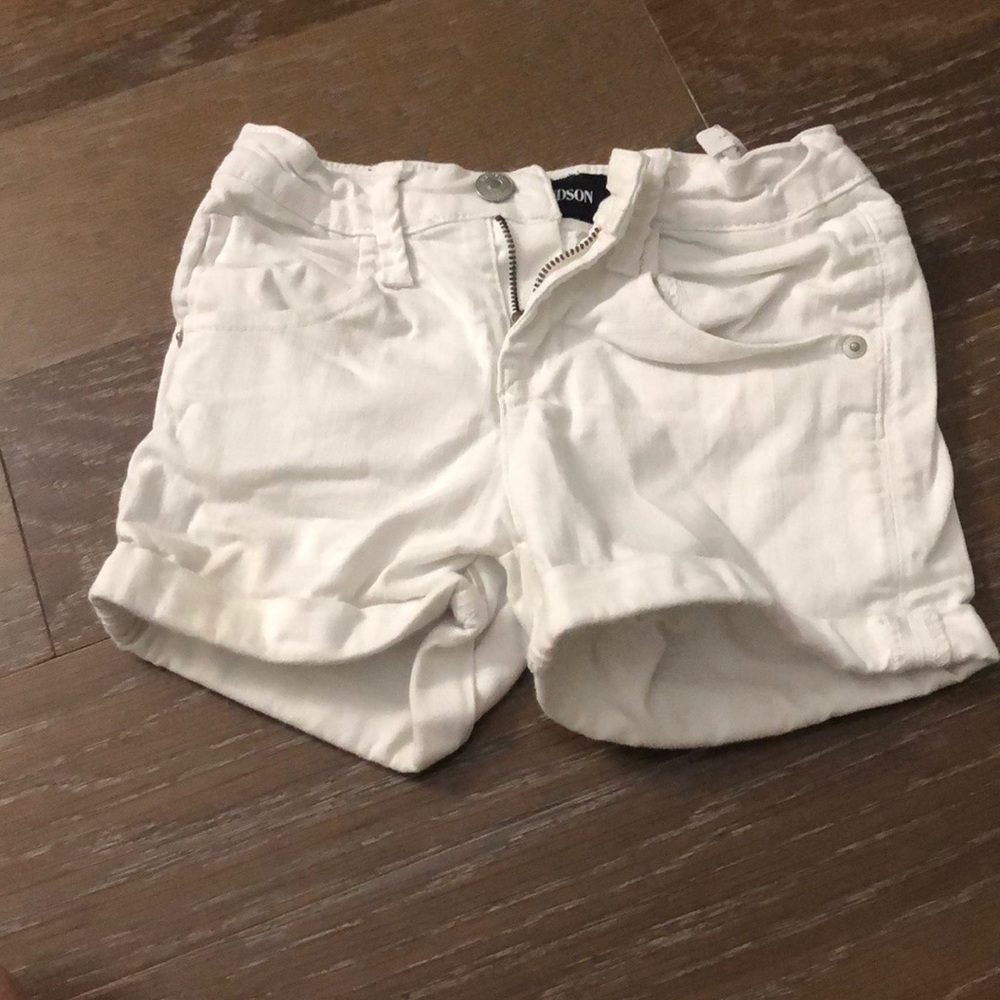 White cute jean shorts